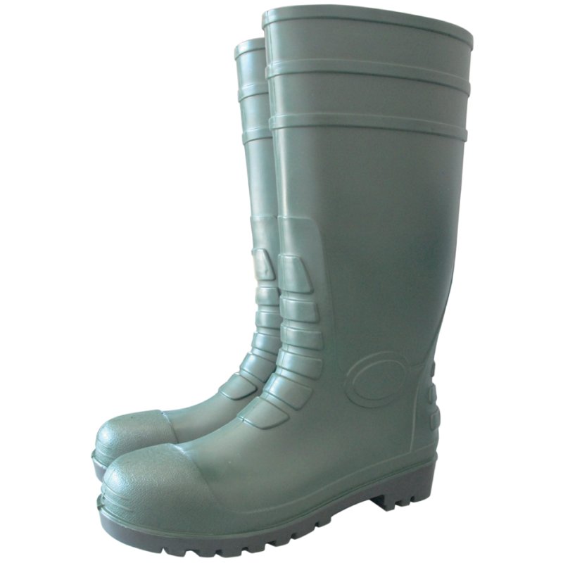HYGOSTAR veiligheidslaarzen S5 SRC WORK, groen, maat 39